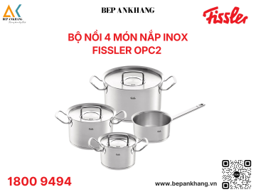 Bộ nồi 4 món nắp inox Fissler OPC2